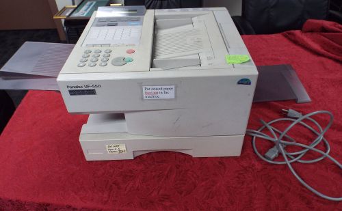 Panasonic Panafax UF-550 Used Fax Machine for home or office Serial 01960900653
