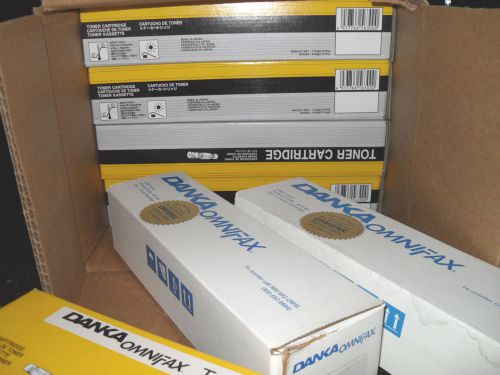 &#034; Lot of 7  &#034; DANKA OMNIFAX Toner Cartridges NEW Boxed SEALED Brother Compatible