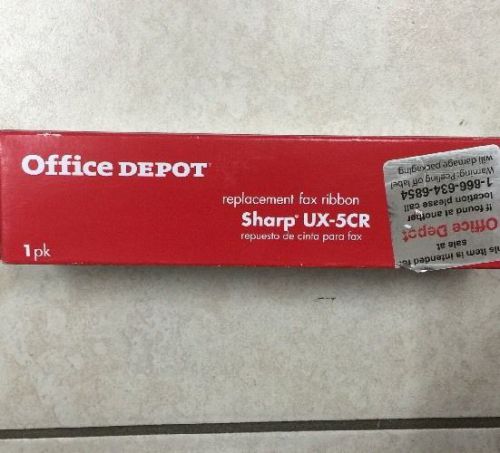 Sharp Replacement Fax Machine Ribbon UX-5CR Office Depot 578-402 for UX-C UX-P