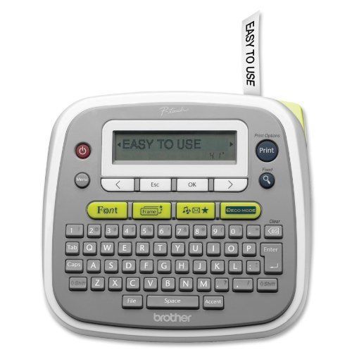 Brother intl. corp. brtptd200 p-touch pt-d200 label maker, 2 lines, 6-1/2w x for sale