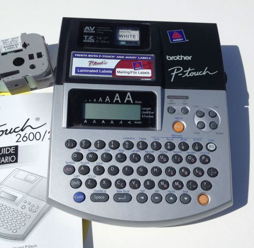 Brother P-Touch 2600/2610 Labelmaker