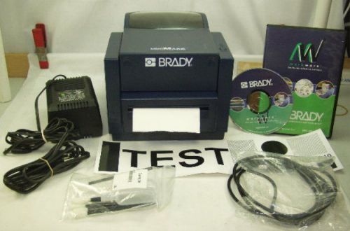 Brady minimark 134109 label maker,thermal transfer printer brady price $1,295.00 for sale