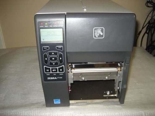 Zebra ZT230 ZT23042-T01200FZ, USB &amp; Ethernet Thermal Label Printer (AS IS)