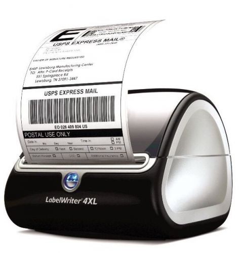 New! dymo 1755120 labelwriter 4xl thermal label printer,black/gray for sale
