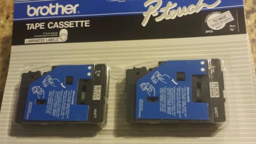 Brother TCMOZ Black on Clear Matte, P-touch TC-MOZ for PT10, PT15, PT20 &amp; more
