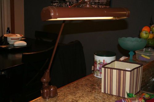 Vintage Flexo Art Specialty Co.Arm Desk Drafting Lamp/Light Articulating deco