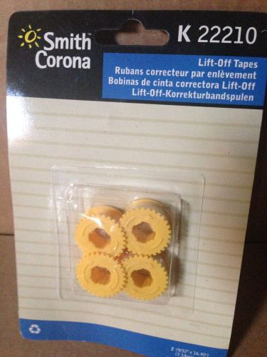 SMITH CORONA K 22210 2pack LIFT OFF CORRECTING TAPES BRAND NEW