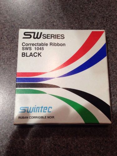 SWINTEC SW SERIES BLACK CORRECTABLE RIBBON SWS1045
