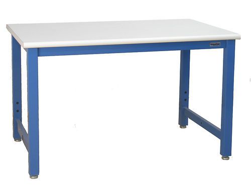 Benchpro 60&#034;l x 30&#034;w production bench - chemical resistant phenolic resin table for sale