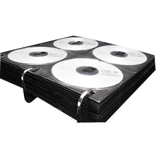 Vaultz 3-Ring Binder CD Pages 3- 25 Packs 600 CD&#039;s