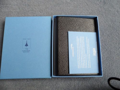 British Airways Concorde Last Flight Smythson Ringbinder Leather Diary