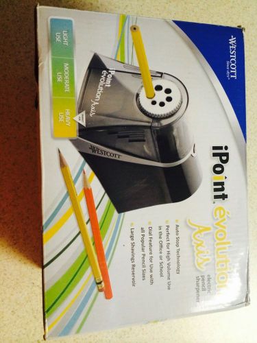 Westcott iPoint evolution Axis electric pencil sharpener.