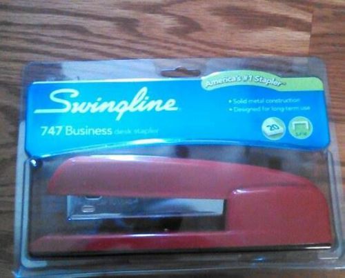 New in Package Swingline 747 Rio Red Stapler - 74736 Business