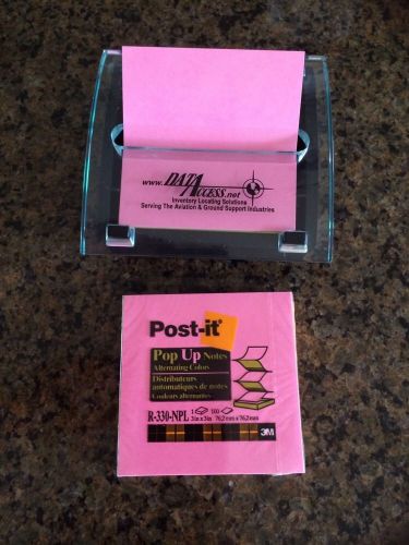 Post-it Notes alternating colors with dispenser &amp; Xtra pack (see pics ad on top)