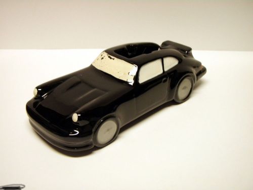 Black Porsche 911 Ceramic Tape Dispenser Desk Great Cars Maruca Sports Car