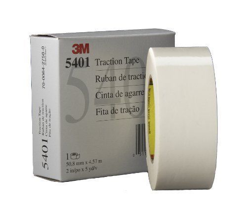 3m 5401 traction tape, 2&#034; width, 36 yd length, tan (pack of 1) for sale