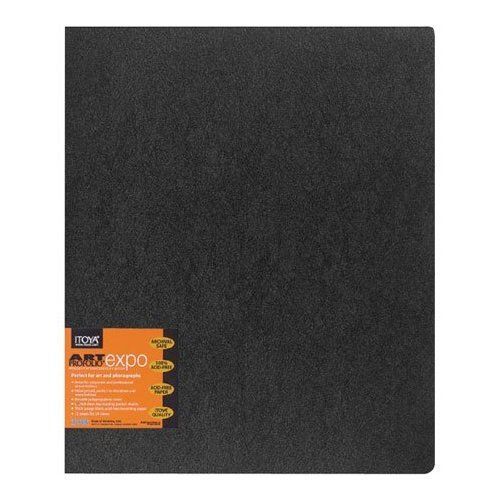 Itoya xp-12-12 art profolio expo 11x17in. art size 12 page/24 view design black for sale