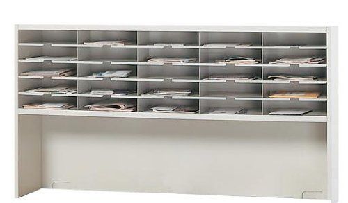 Mayline sr6033rpg mailroom system  1 tier sorter w/riser  25 pockets  60w x 13-1 for sale