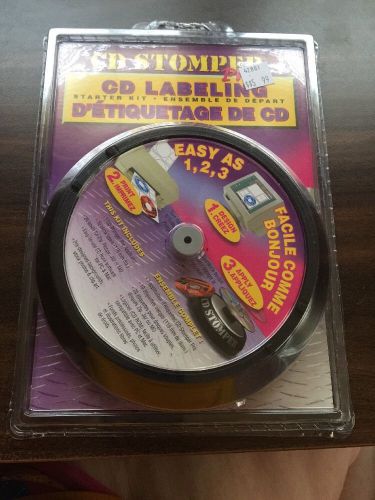 AVERY CD STOMPER PRO LABELING KIT with LABELS NEW