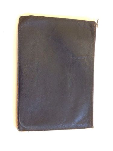 Wagen Papiere Leather Pencil/document Case Antique