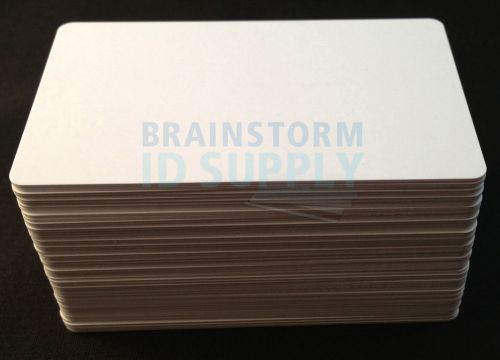 Inkjet printable pvc cards - for epson &amp; canon inkjet printers - pack of 100 for sale