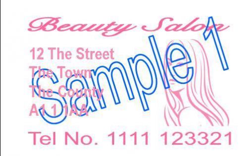 Beauty Salon Mobile Business Cards Printing &#039;50 Cards&#039;