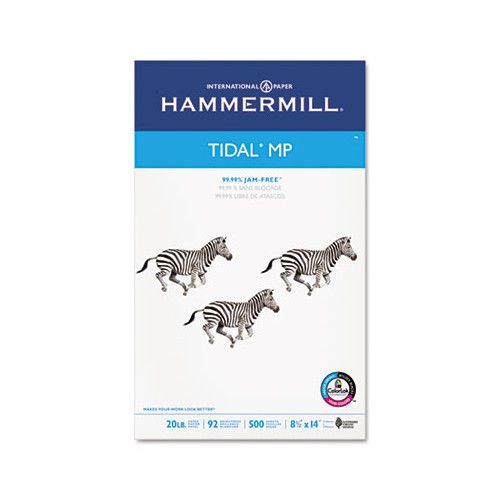 Hammermill tidal mp copy paper, 92 brightness, 20lb, 8-1/2 x 14, 500 sheets/ream for sale