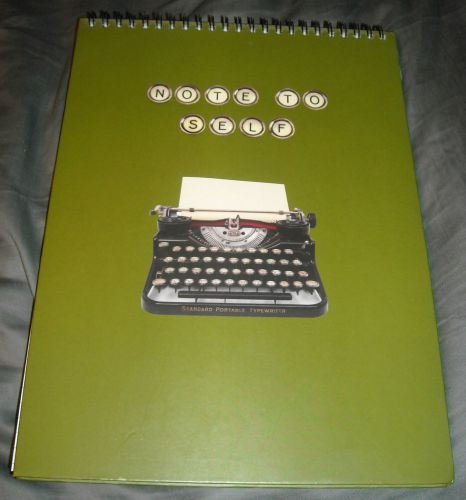 Writing Tablet &#034;Note To Self&#034; Green NEVER USED!!!