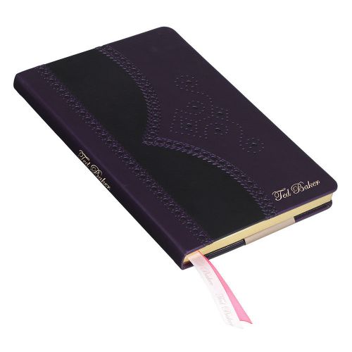 Ted Baker Purple Brogues Notebook Planner Journal Writing Tablet Diary ATED088