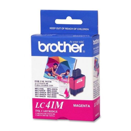 Brother int l (supplies) lc41m lc-41m magenta ink cart mfc210c for sale