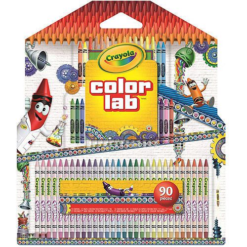 Color Lab Art Set 30 twistable scolored pencils, crayons &amp; more 90 Peices