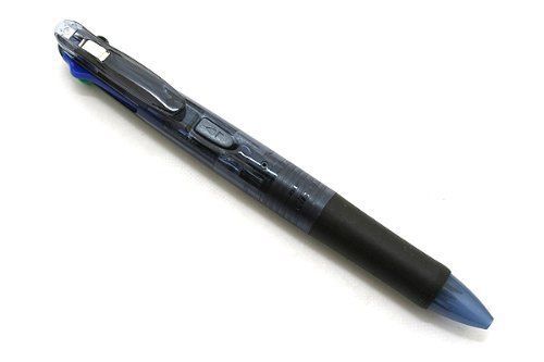 Zebra B4A3 Clip-on G 4C 0.7mm 4 Color Ballpoint Pen Black Body