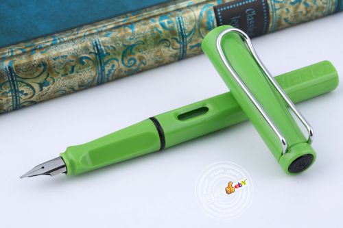 GREEN &amp; FINE Nib HERO 359 Safari Fountain Pens Summer Colors Delicately Made NEW