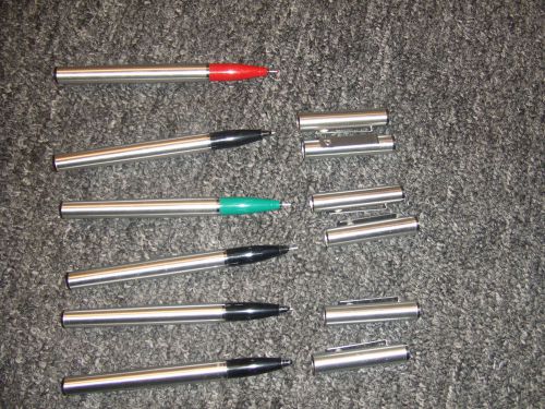 Lot of vintage platinum japan fine tip &amp; ballpoint pen 3 colors for sale