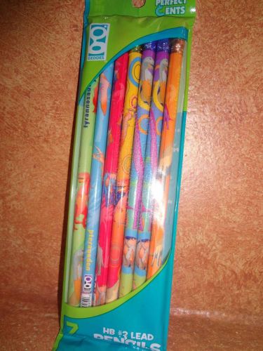 Geddes Dinosaur Pencils 7 Assorted in Sealed Package  #2 Lead