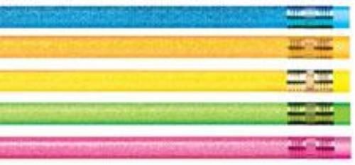 Glitter Sparkle Assortment Pencil 12