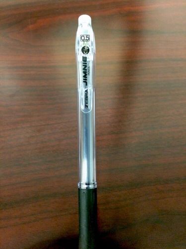 Zebra jimnie clip mechanical pencil - 0.5mm - dozen - black 52510 for sale