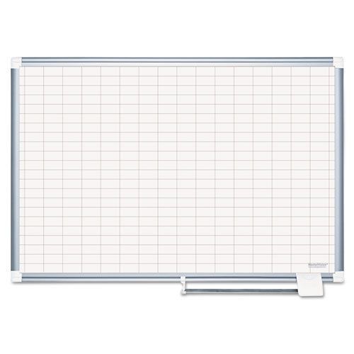 MasterVision Grid Platinum Plus Dry Erase Board, 1x2 Grid, - BVCCR0830830