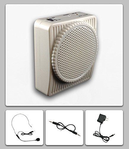 VoiceBooster Voice Amplifier 10watts White MR1508 (Aker) by TK Products LLC  Por