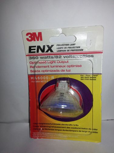 3m enx projection lamp two bulbs 360 watt optimized apollo buhl dukane elmo for sale