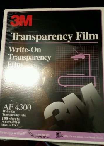 3M Transparency Film AF 4300 Write on