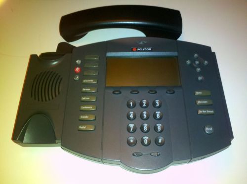 Polycom Soundpoint IP 501 SIP VOIP 2201-11501-001 (RJ-45)-TESTED Pristine Cond.
