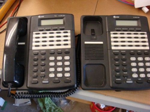 Lot of 2,  AT&amp;T 4LINE 954 BUSINES SPEAKERPHONE TELEPHONE