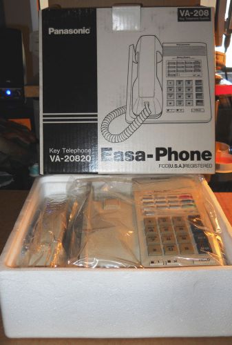 Panasonic easa-phone va-20820 2-line key telephone- wall mountable for sale