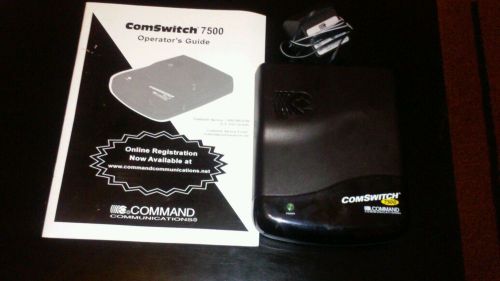 Command ComSwitch 7500 4-Port Phone Line Management System Phone/Fax/Modem