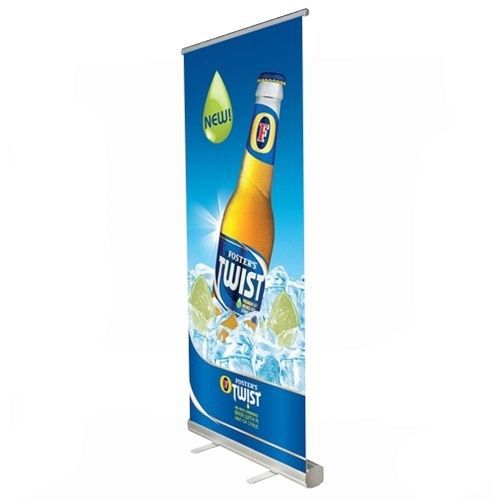 33&#034; Retractable Roll Up banner stands