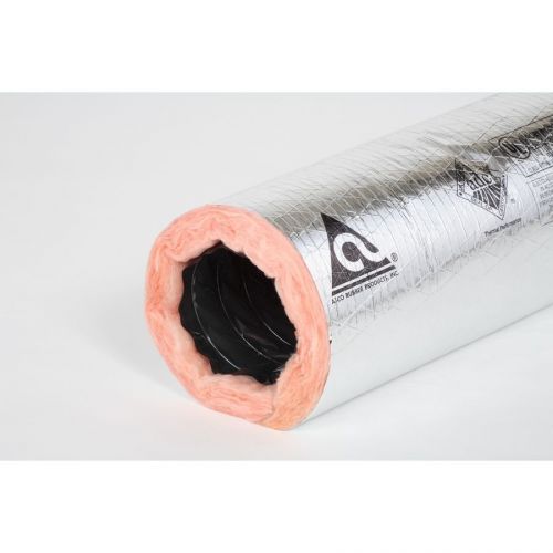 Atco 12&#034; insulated flexible flex air duct r6 silver 12 inch x 25 feet 13602512 for sale