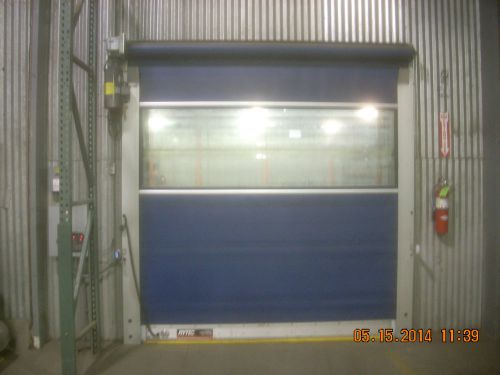 Rytec hspeed vinyl roll up oh door 8&#039; x 8&#039; and 8&#039; x 8&#039; insulated oh door, used.. for sale
