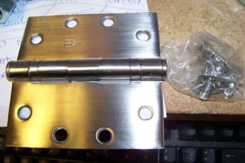 New hager bb1191 4-1/2&#034; x 4-1/2&#034; ball bearing, rust resistant, hinge for sale