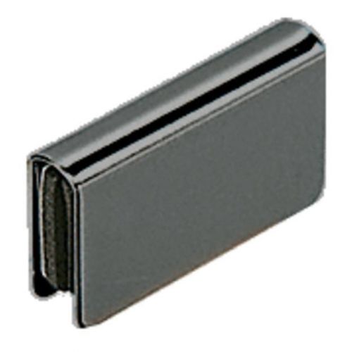 Crl black rectangular strike plate 3/16&#034; to 1/4&#034; (5 to 6 mm) glass for sale